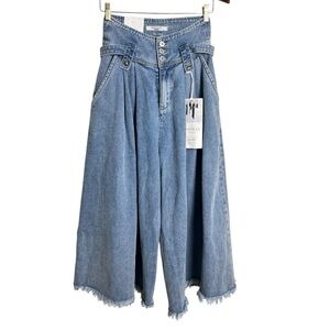 Monday Premium High Rise Wide Leg Jeans Size S